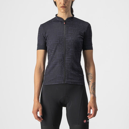 CASTELLI PROMESSA JACQUARD JERSEY LIGHT BLACK