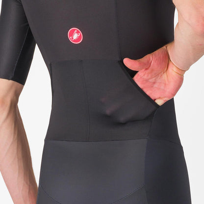 CASTELLI CORE TRI SUIT SHORT SLEEVE BLACK