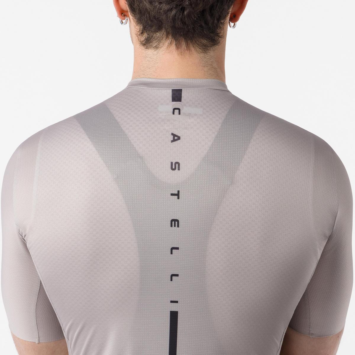 CASTELLI DRITTONE LOGO JERSEY CLAY/BELGIAN BLUE