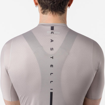 CASTELLI DRITTONE LOGO JERSEY CLAY/BELGIAN BLUE