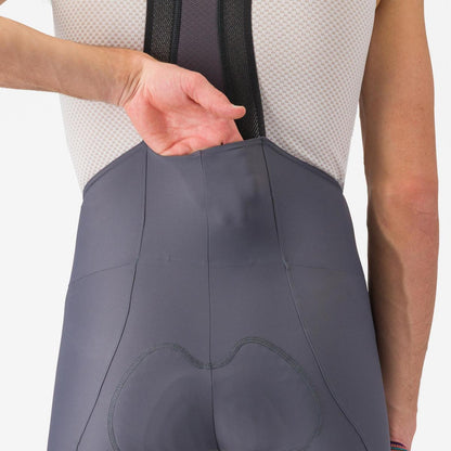 CASTELLI ESPRESSO BIBSHORT SMOKY GRAY