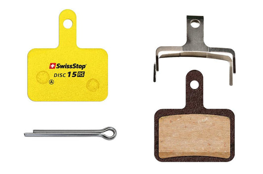 SWISSSTOP BRAKE PAD DISC 15 RS SHIMANO DEORE | TRP HY/RD, SPYRE
