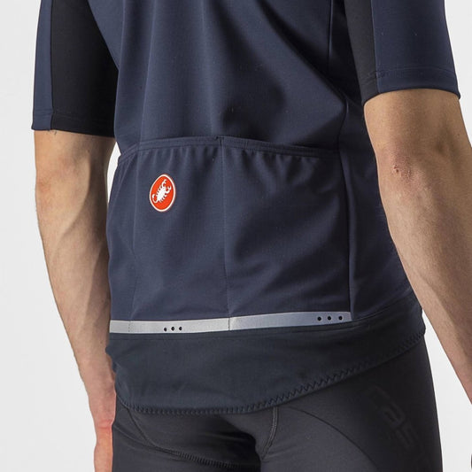 CASTELLI GABBA RoS 2 JACKET STEEL BLUE/SAVILE BLUE