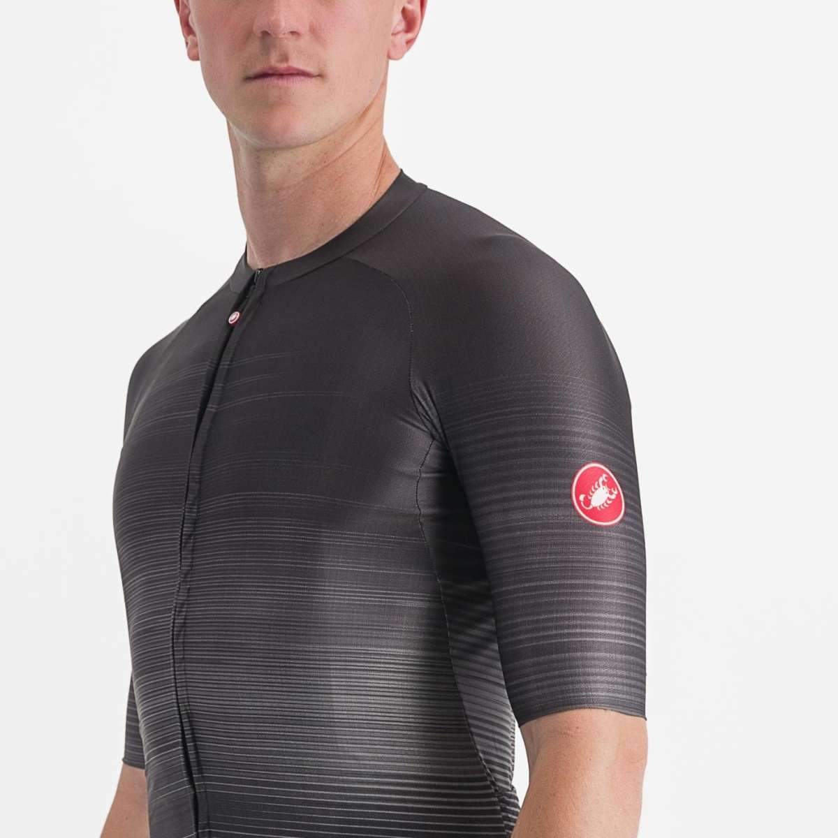 CASTELLI AERO RACE 6.0 JERSEY LIGHT BLACK