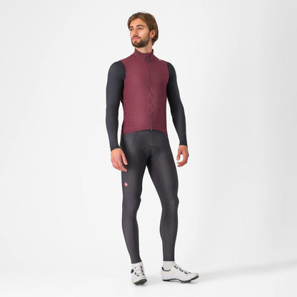 CASTELLI ESPRESSO VEST DEEP BORDEAUX
