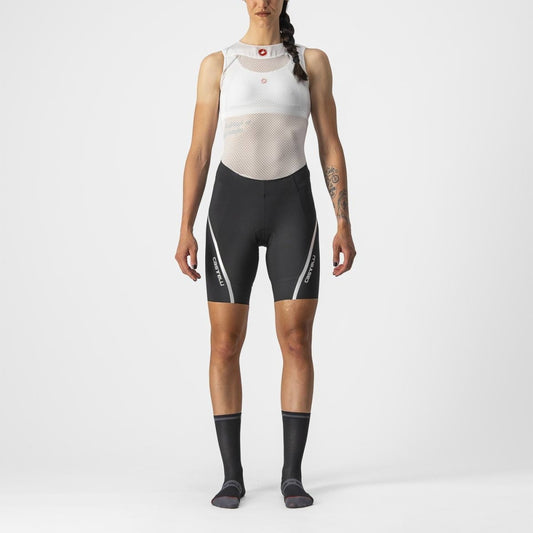 CASTELLI VELOCISSIMA 3 SHORT BLACK/SILVER