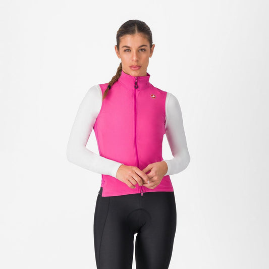 CASTELLI ESPRESSO WOMENS VEST VIOLET PINK/DARK GRAY