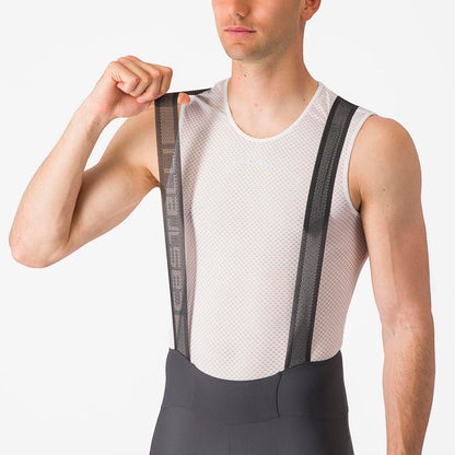 CASTELLI ESPRESSO BIBSHORT DARK GRAY