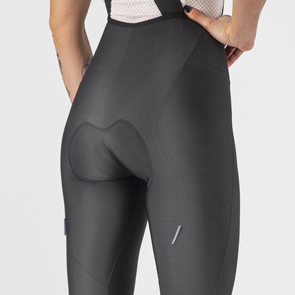 CASTELLI SEMIFREDDO WOMENS DT BIBTIGHT BLACK