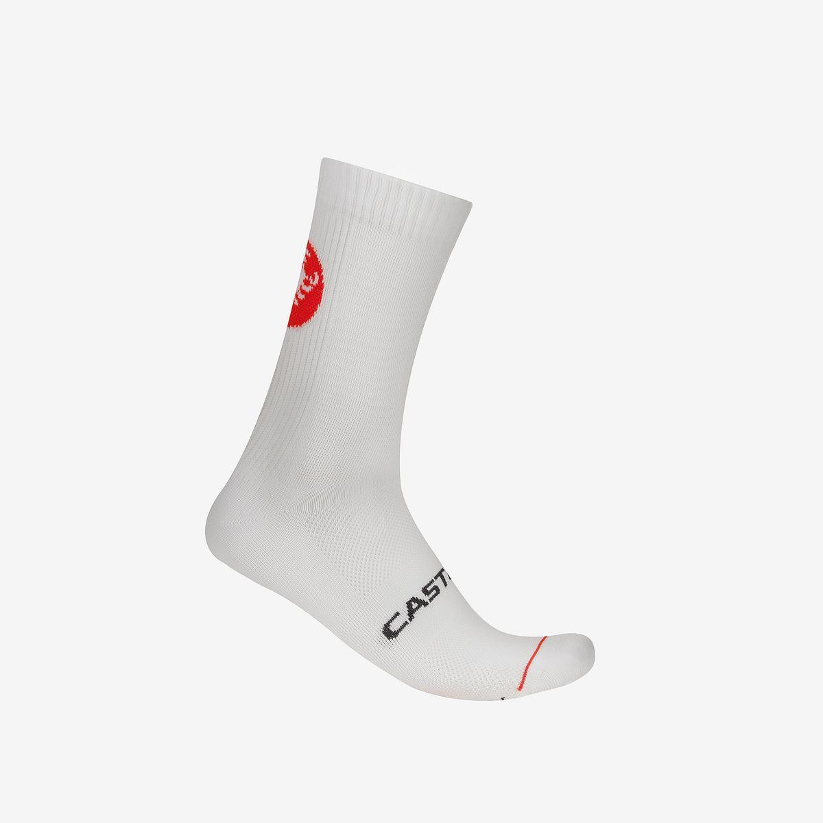 CASTELLI ENTRATA 18 SOCK WHITE
