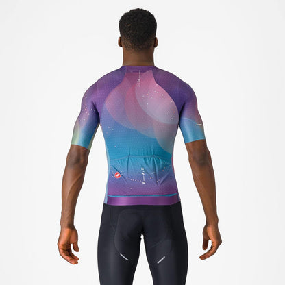 CASTELLI R-A/D JERSEY MULTICOLOR PURPLE