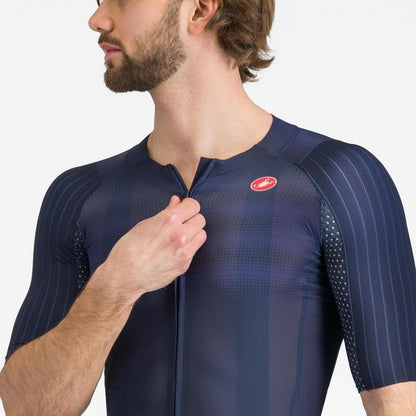 CASTELLI AERO RACE 8S JERSEY BELGIAN BLUE