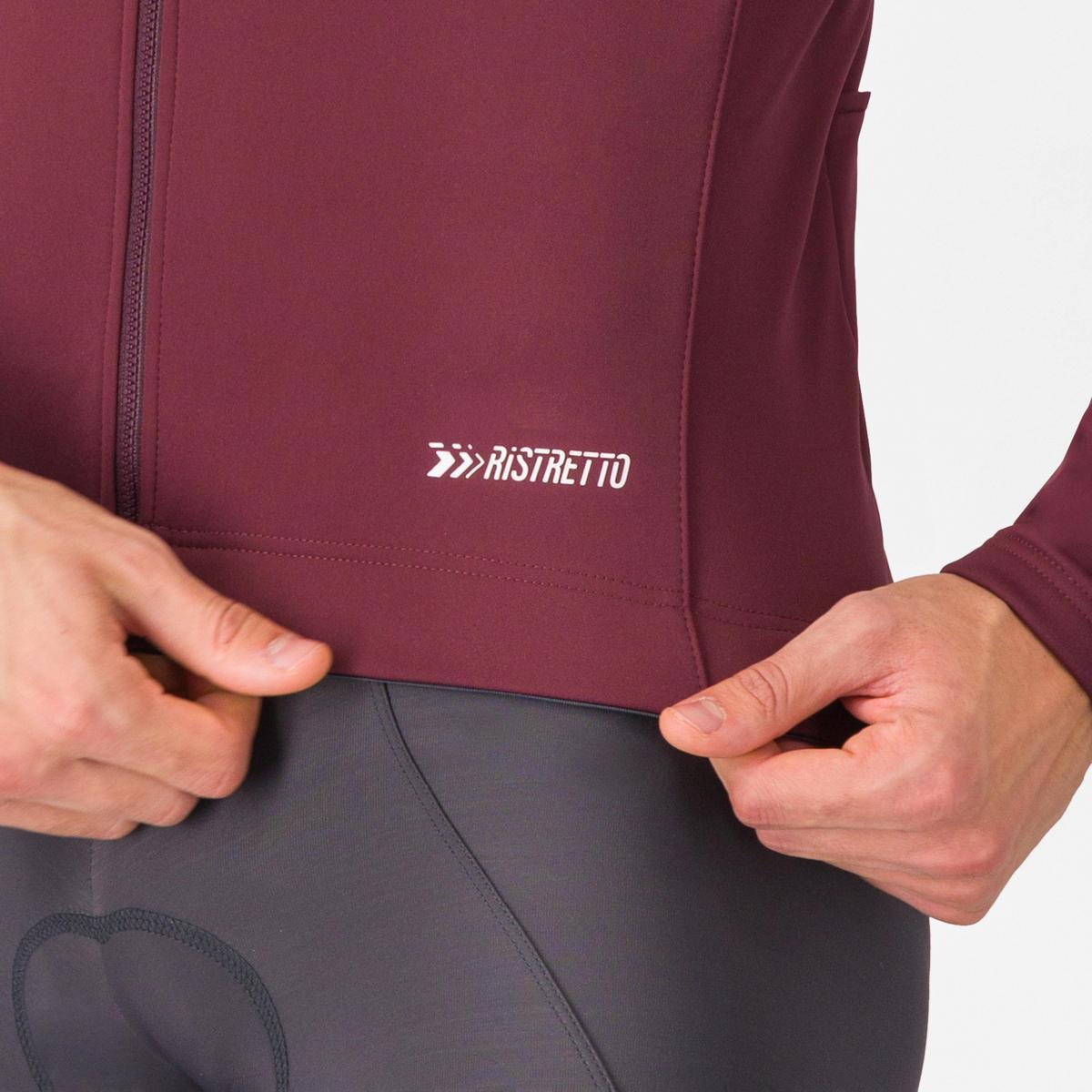 CASTELLI ESPRESSO AIR JACKET DEEP BORDEAUX