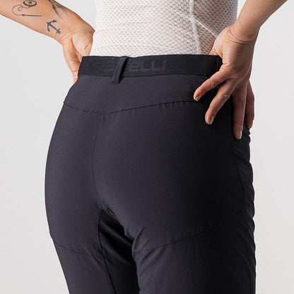 CASTELLI UNLIMITED WOMENS BAGGY SHORT BLACK