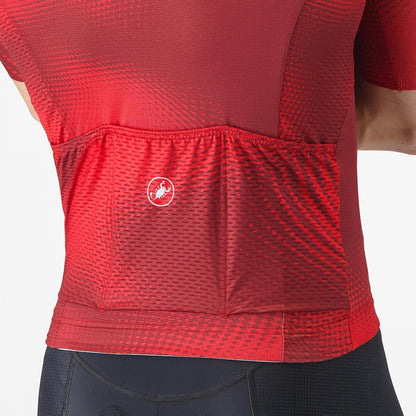 CASTELLI VORTICE JERSEY RED/RICH RED