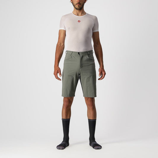CASTELLI UNLIMITED BAGGY SHORT FOREST GRAY