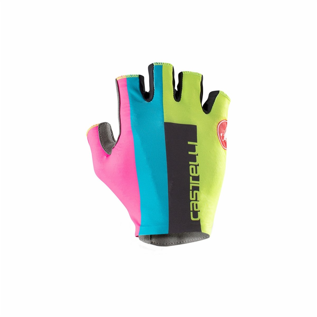 CASTELLI COMPETIZIONE 2 GLOVE ELECTRIC LIME/BLACK-BLUE-MAGENTA L