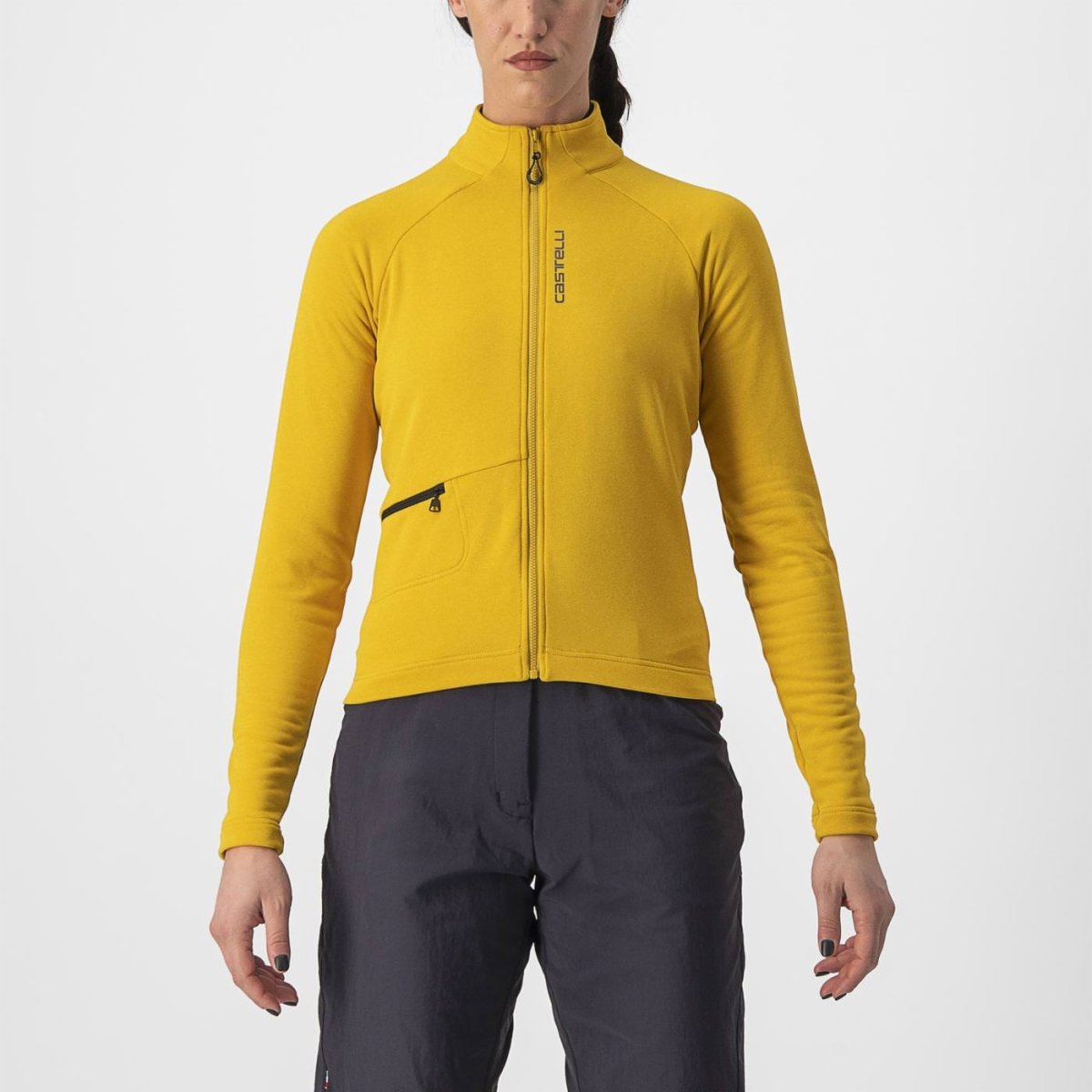 CASTELLI UNLIMITED TRAIL WOMENS JERSEY GOLDENROD/DARK GRAY