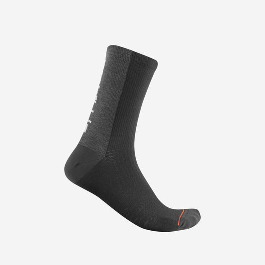 CASTELLI BANDITO WOOL 18 SOCK BLACK