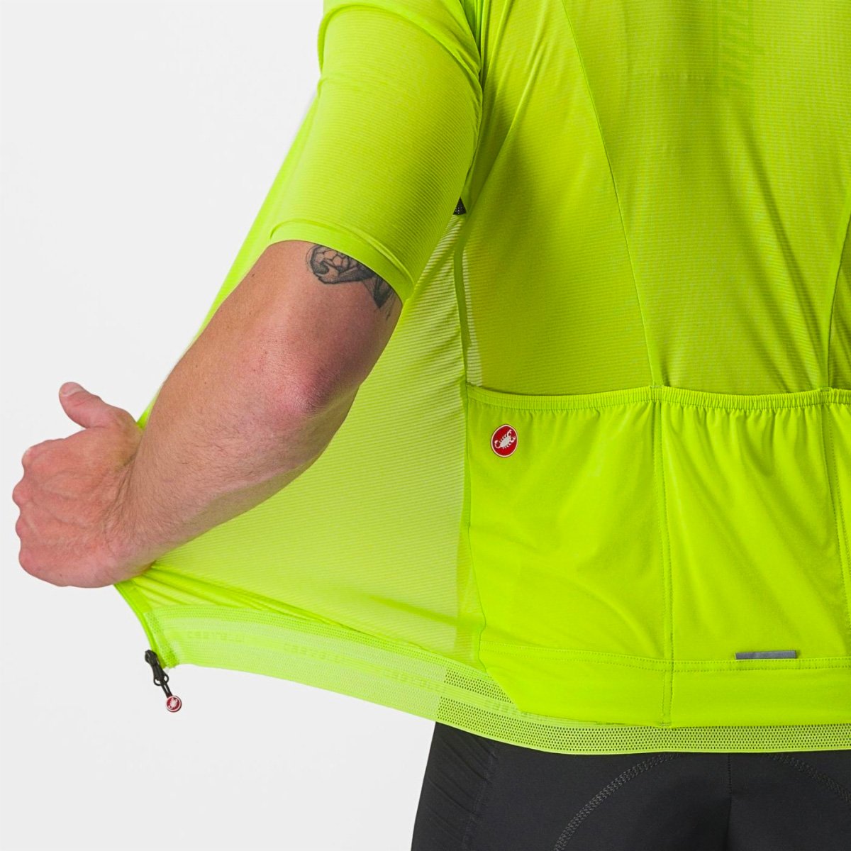 CASTELLI SUPERLEGGERA 3 JERSEY ELECTRIC LIME