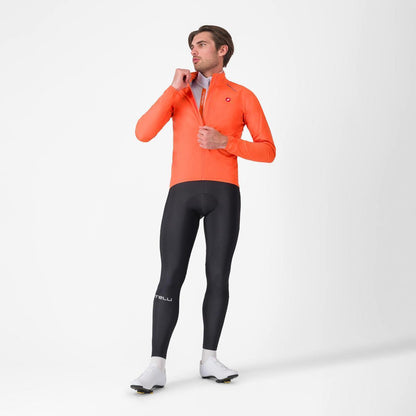 CASTELLI EMERGENCY 3 RAIN JACKET BRILLIANT ORANGE