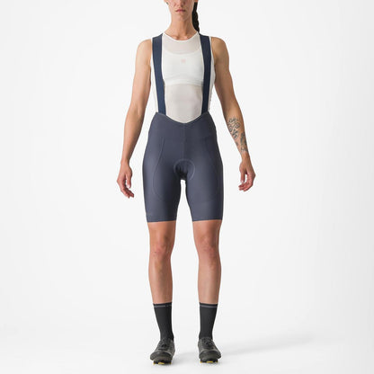 CASTELLI ESPRESSO W DT BIBSHORT TWILIGHT BLUE
