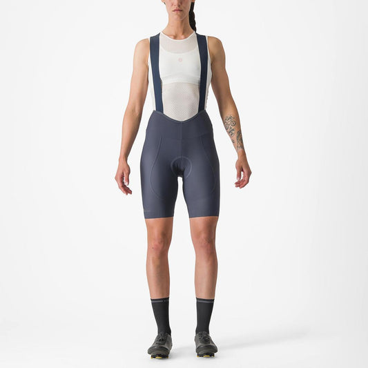 CASTELLI ESPRESSO W DT BIBSHORT TWILIGHT BLUE