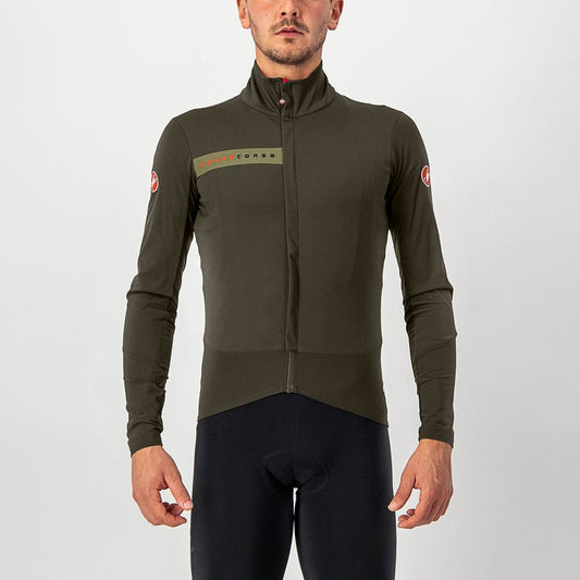 CASTELLI BETA RoS JACKET MILITARY GREEN/GREEN TEA