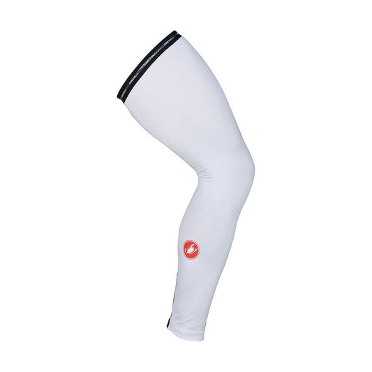 CASTELLI UPF 50+ LIGHT LEG SLEEVES WHITE
