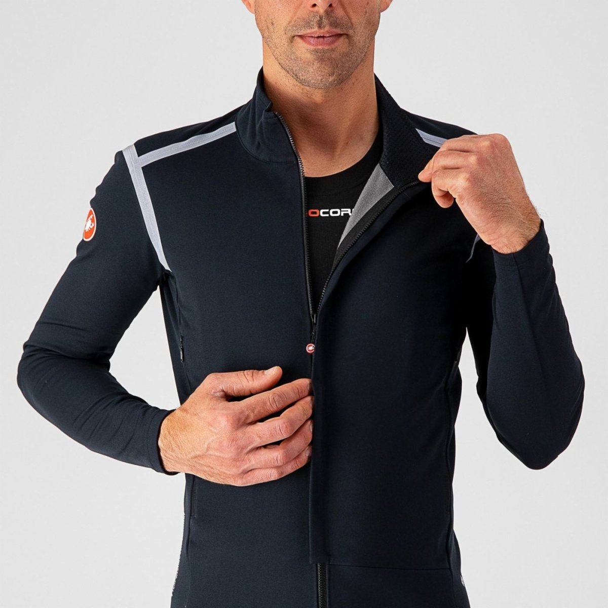 CASTELLI PERFETTO ROS LONG SLEEVE LIGHT BLACK