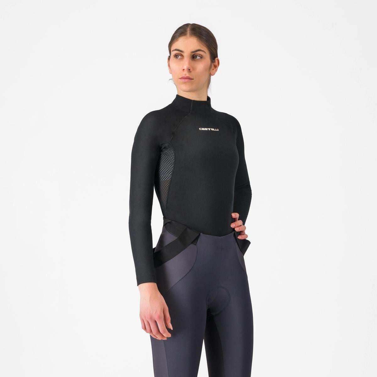 CASTELLI FLANDERS 2 WARM WOMENS LONG SLEEVE BLACK