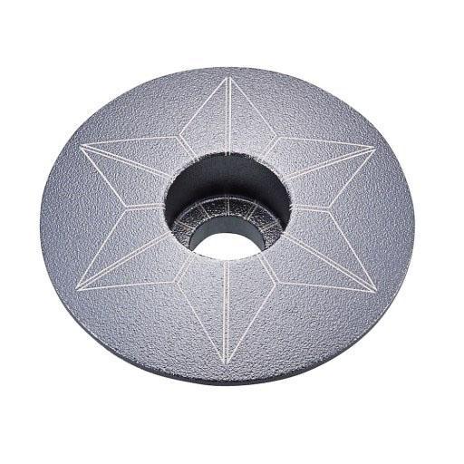 Supacaz Stem Top Capz Gun Metal Ano