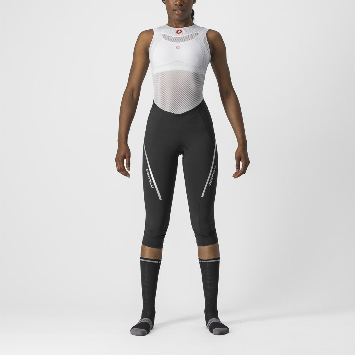 CASTELLI VELOCISSIMA 3 KNICKER BLACK/SILVER S S+D