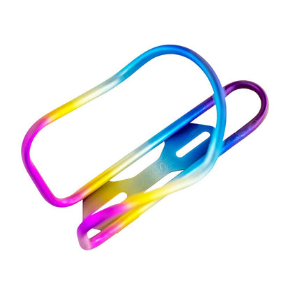 Silca Sicuro Ti Bottle Cage Ano Rainbow