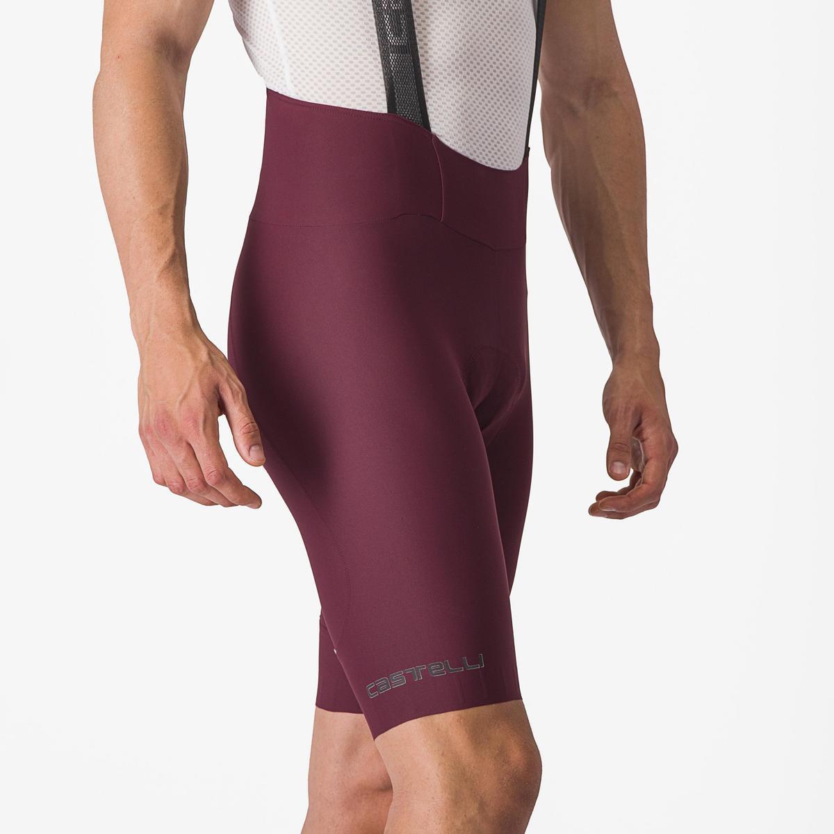 CASTELLI ESPRESSO BIBSHORT DEEP BORDEAUX