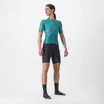 CASTELLI AERO PRO WOMENS JERSEY QUETZAL GREEN