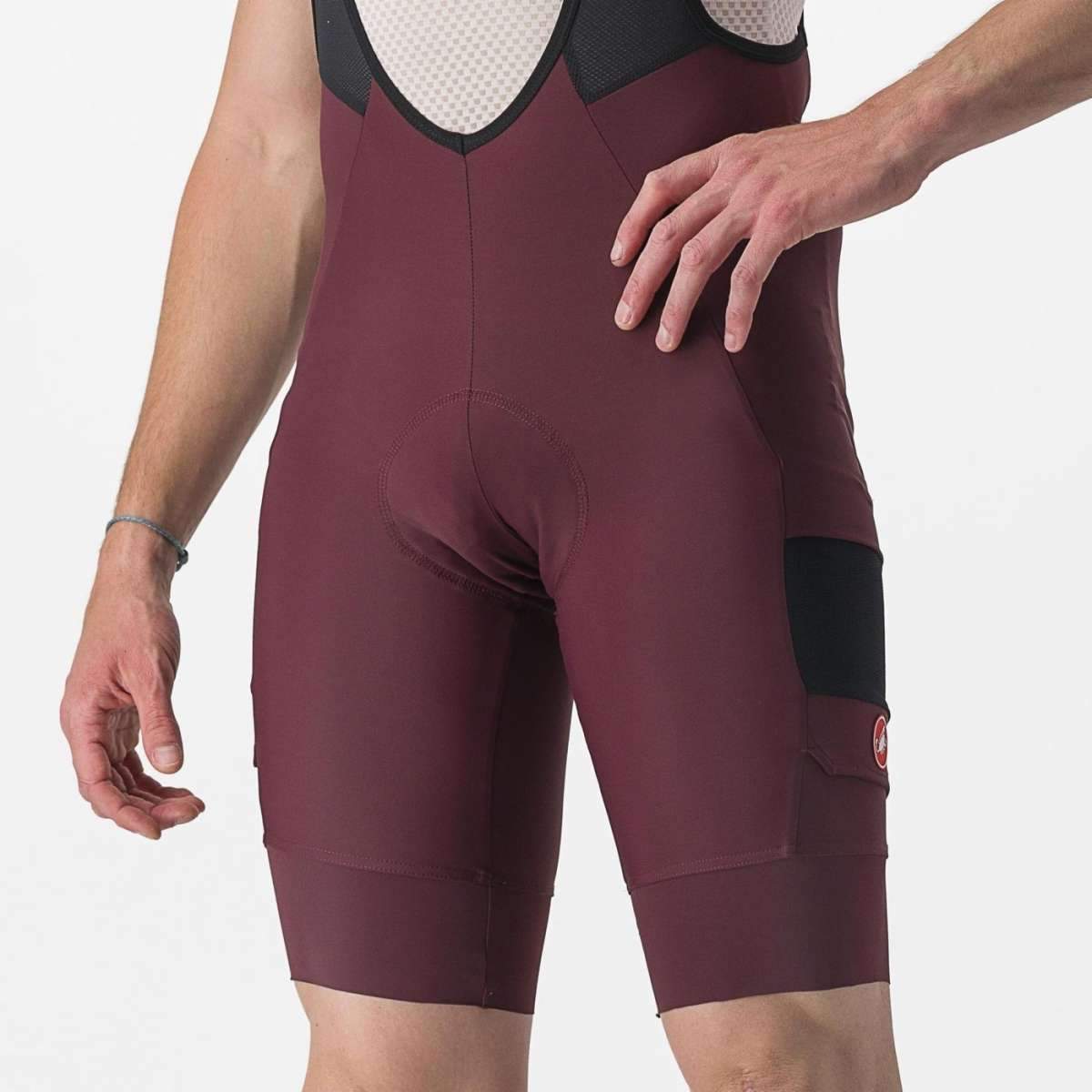 CASTELLI UNLIMITED CARGO BIBSHORT DEEP BORDEAUX