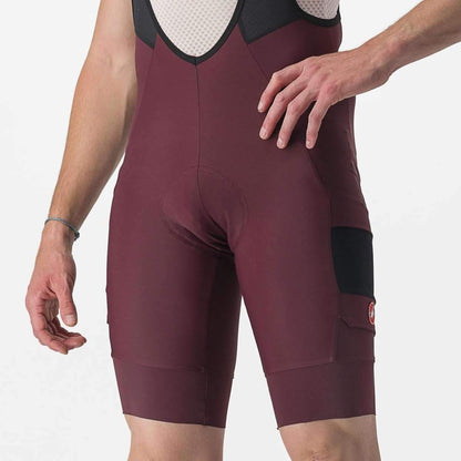 CASTELLI UNLIMITED CARGO BIBSHORT DEEP BORDEAUX