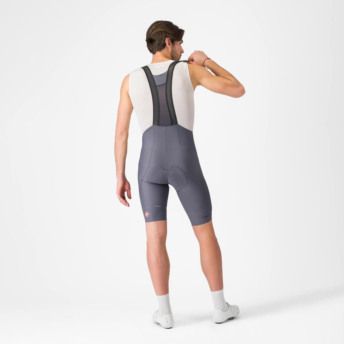 CASTELLI ESPRESSO BIBSHORT SMOKY GRAY