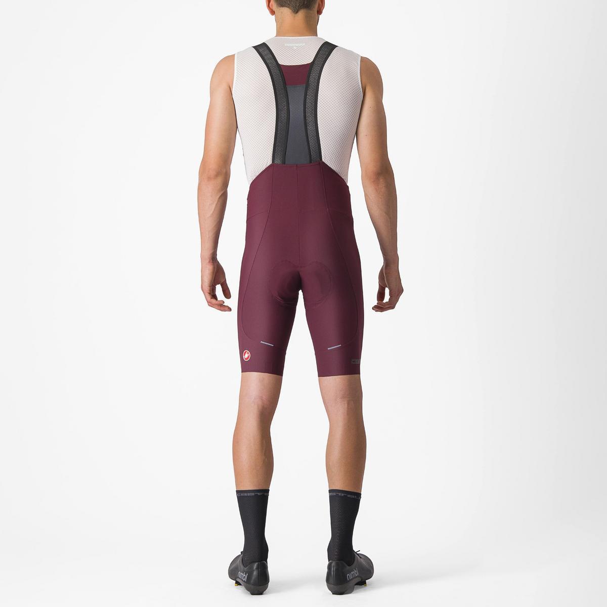 CASTELLI ESPRESSO BIBSHORT DEEP BORDEAUX