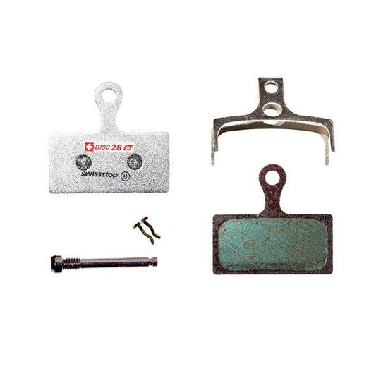 SWISSSTOP BRAKE PAD DISC 28 E SHIMANO TWO PISTON XTR, XT, SLX