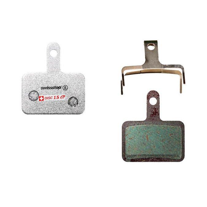 SWISSSTOP BRAKE PAD DISC 15 E SHIMANO / TEKTRO / TRP / QUAD