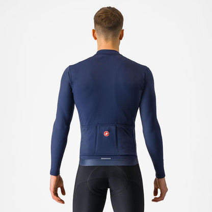 CASTELLI ESPRESSO THERMAL JERSEY BELGIAN BLUE