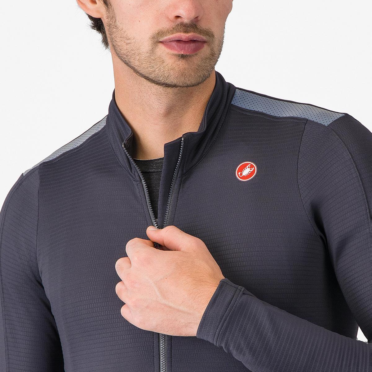 CASTELLI PURO 4 JERSEY DARK GRAY