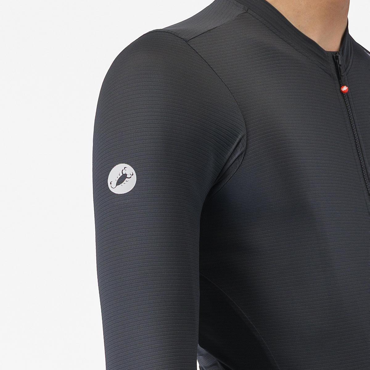 CASTELLI ESPRESSO 2 LS JERSEY BLACK