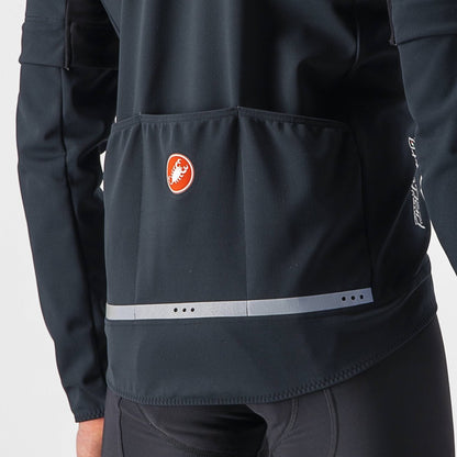 CASTELLI PERFETTO RoS 2 CONVERTIBLE JACKET LIGHT BLACK/BLACK REFLEX