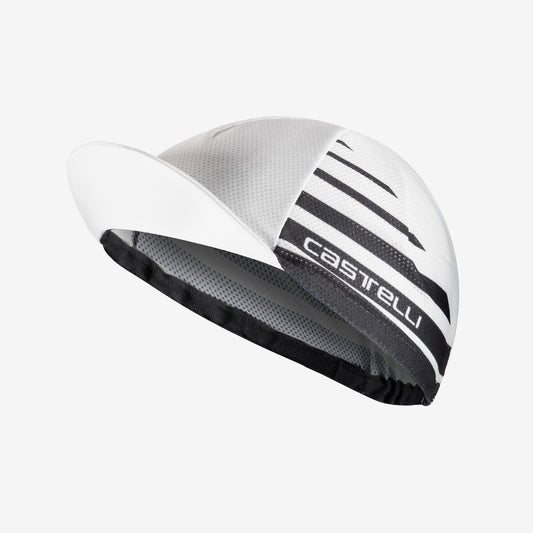 CASTELLI CLASSICO CAP WHITE/BLACK