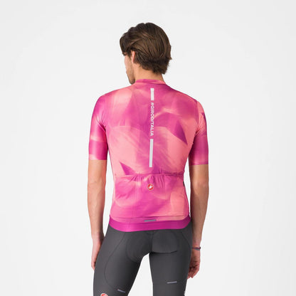 CASTELLI #GIRO ESPRESSO JERSEY ROSA GIRO