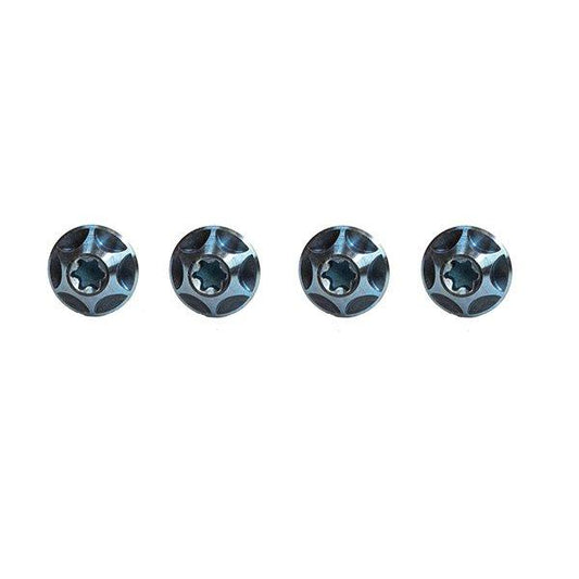 TITANIUM CAGE BOLTS AQUA ANO (PACK OF 4)