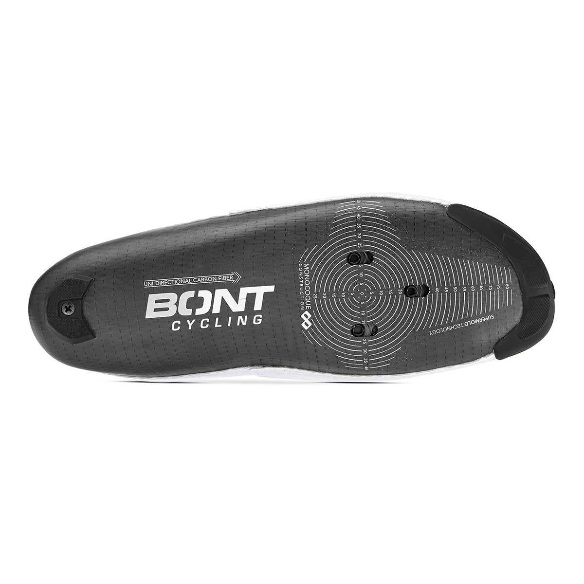 BONT ZERO+ LI2 WHITE/BLACK STANDARD FIT